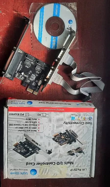 کارت سریال و پارالل سه پورت PCI
