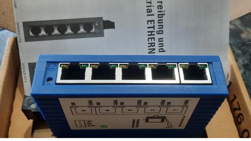 سوئیچ اترنت Hirschmann SPIDER 5TX، 5 ، 24 VDC، 100