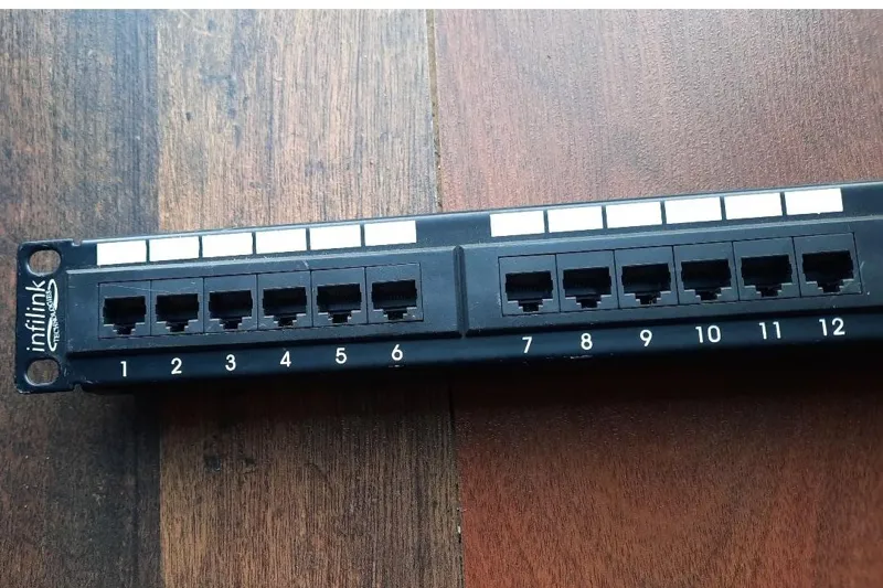 پچ پنل infilink Cat5e 24 پورت اترنت