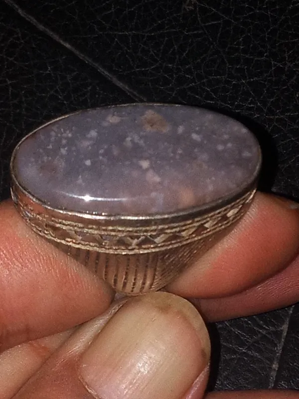 انگشتر نقره درشت قدیمی سلیمانی دیدنی