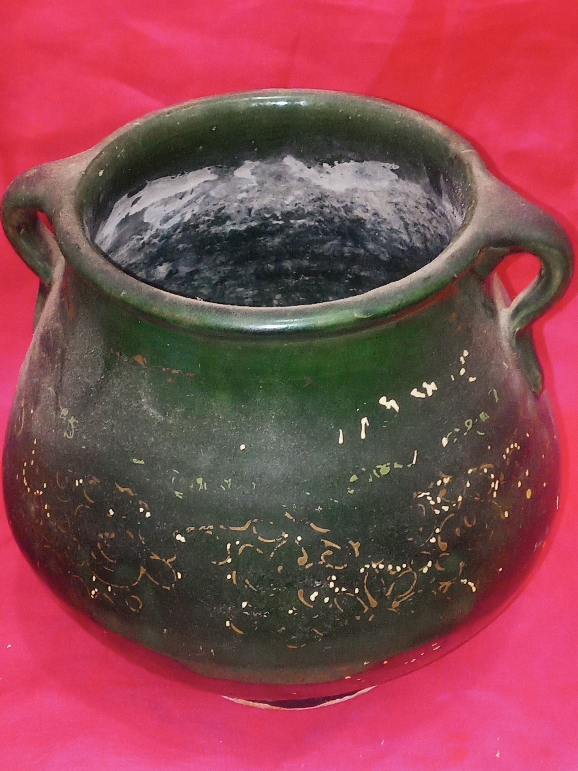 کوزه لعابی قدیمی مناسب گلدون