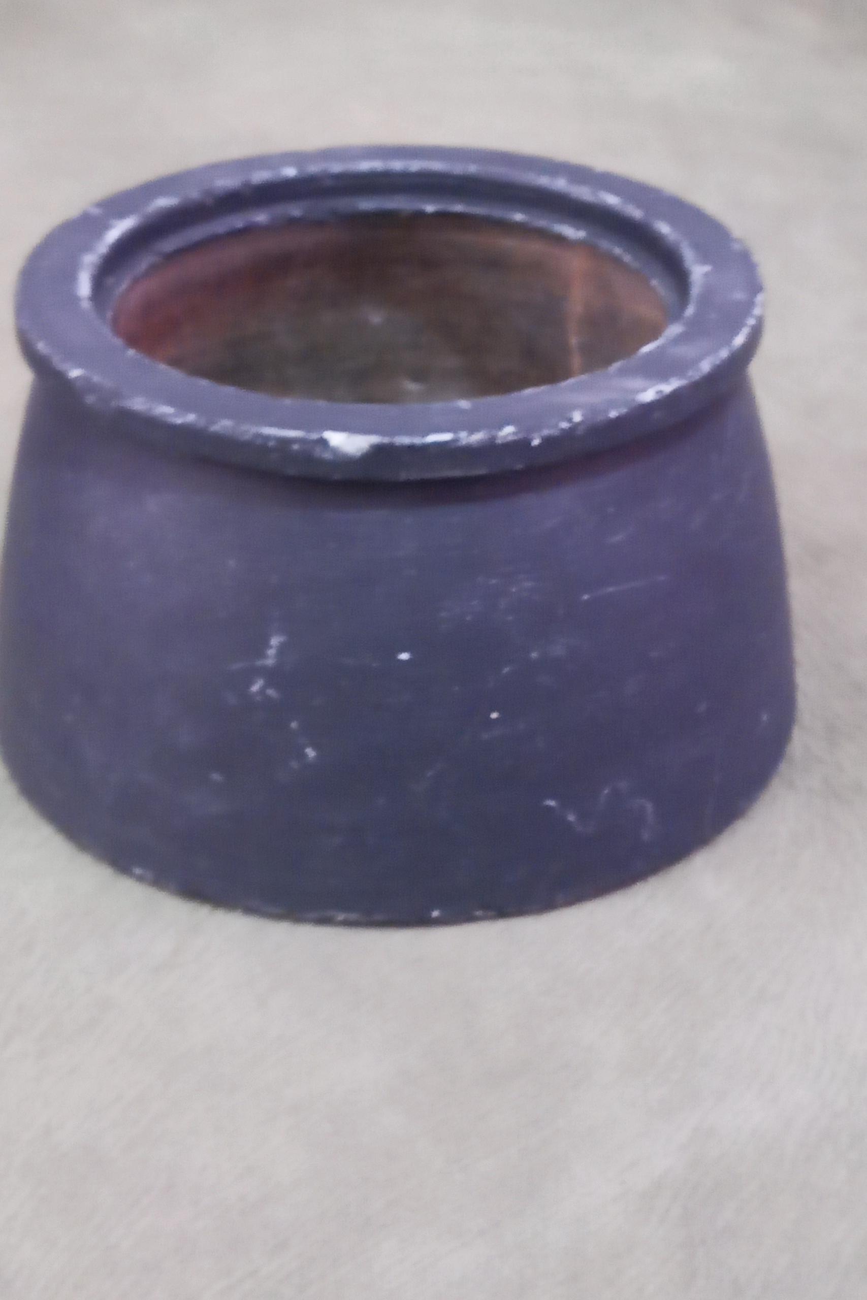 دیگ سنگی بسیارقدیمی ضخم قطر13باقابلیت اشپزی