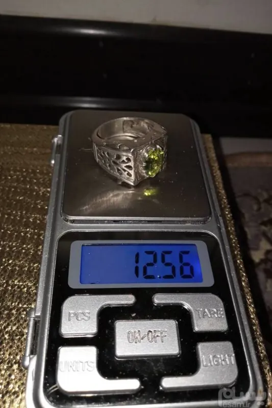 انگشترنقره 925بانگین زولتانایت ورکاب قدیمی رایگان