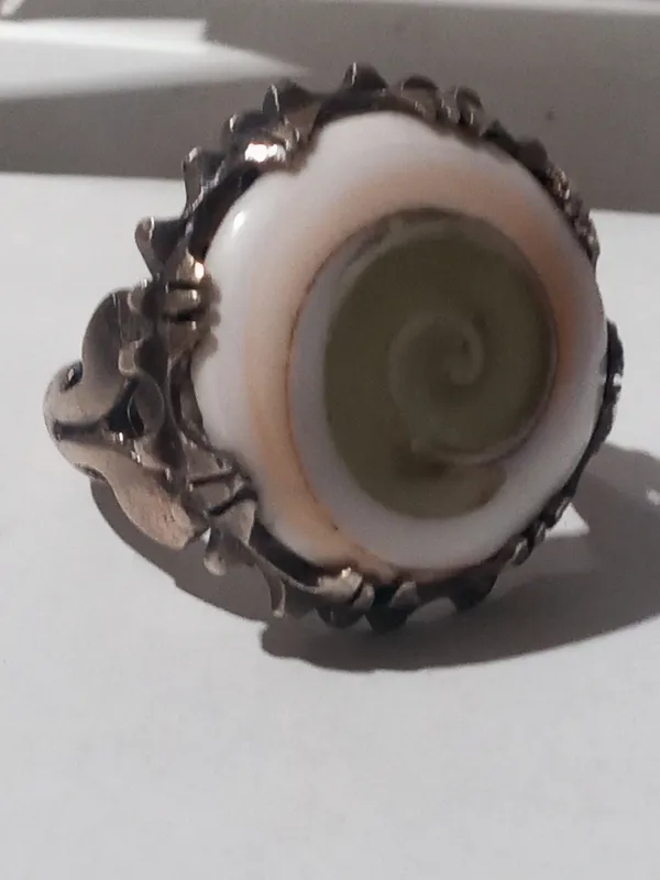 انگشترنقره درشت شاهکارساخت دررکاب ونگین انتیک