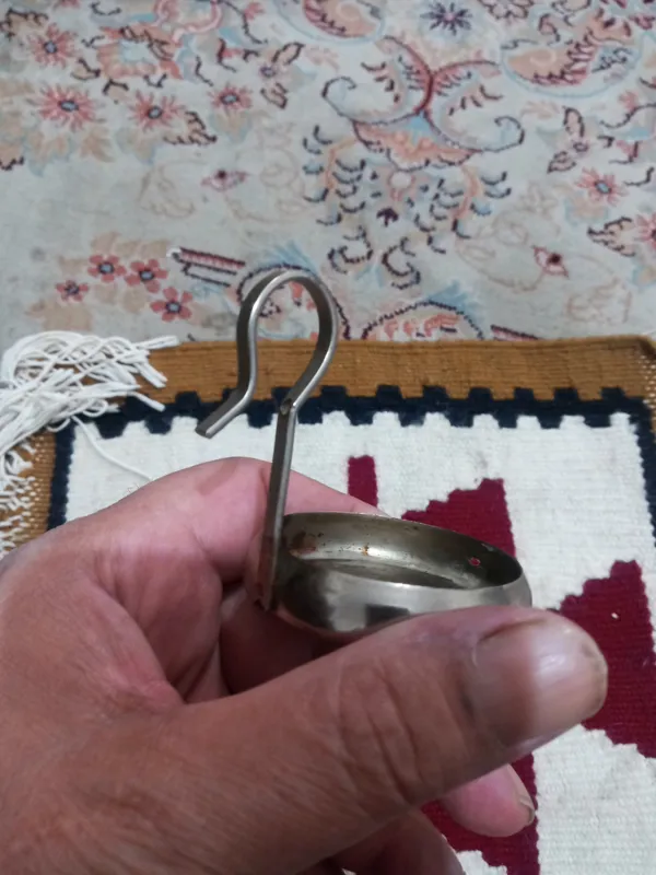 تک جاشمعی استیل طرح اردک فرنگی