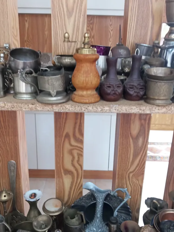 فلفل ونمک ساب چوبی قدیمی ایتالیا انتیک