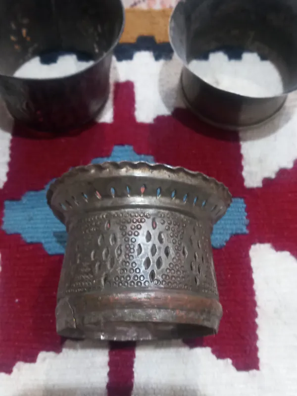 بادگیر مسی مشبک بسیارقدیمی کاردست