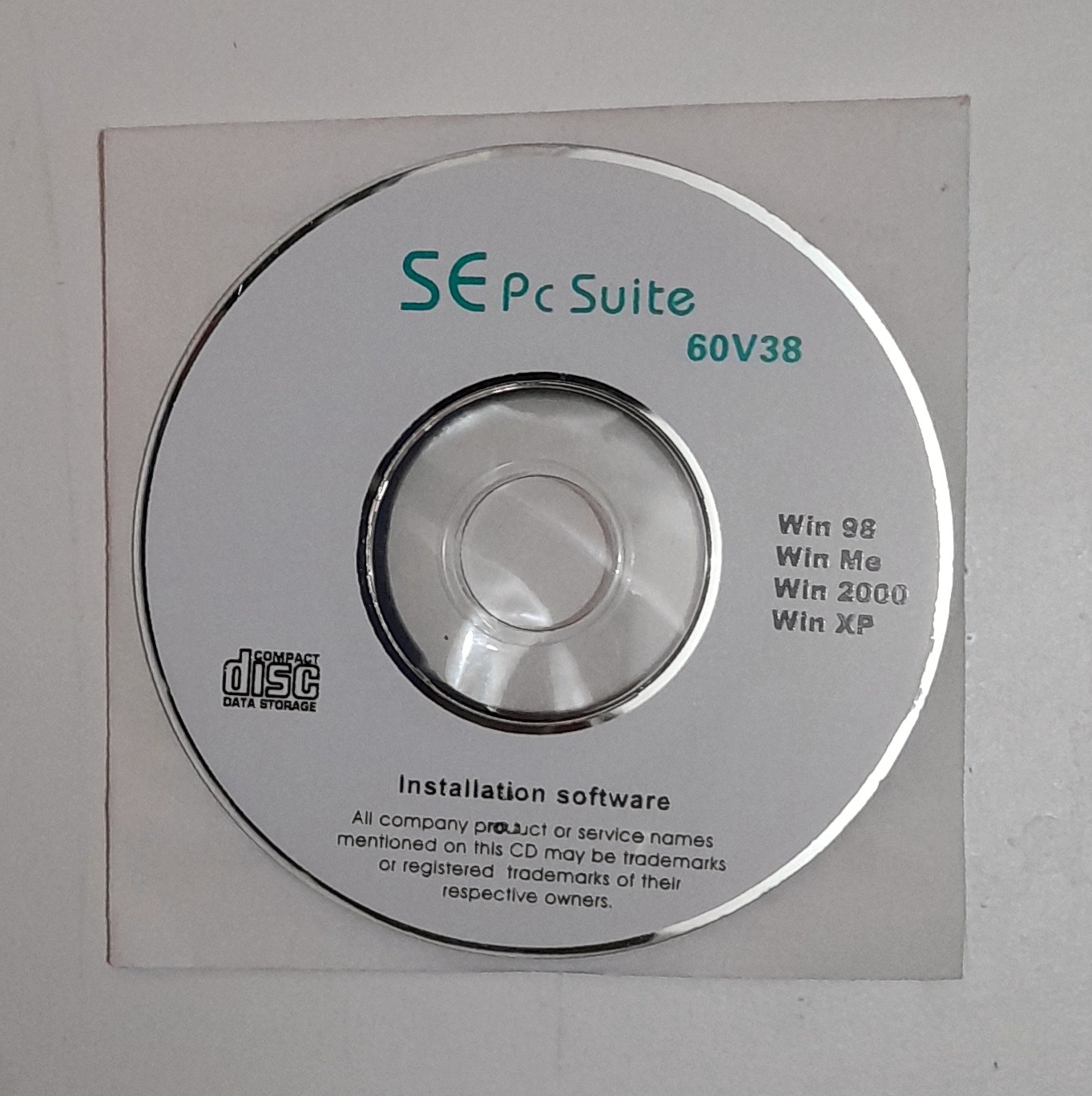 مینی سی دی برنامه SE PC Suite با ارسال رایگان