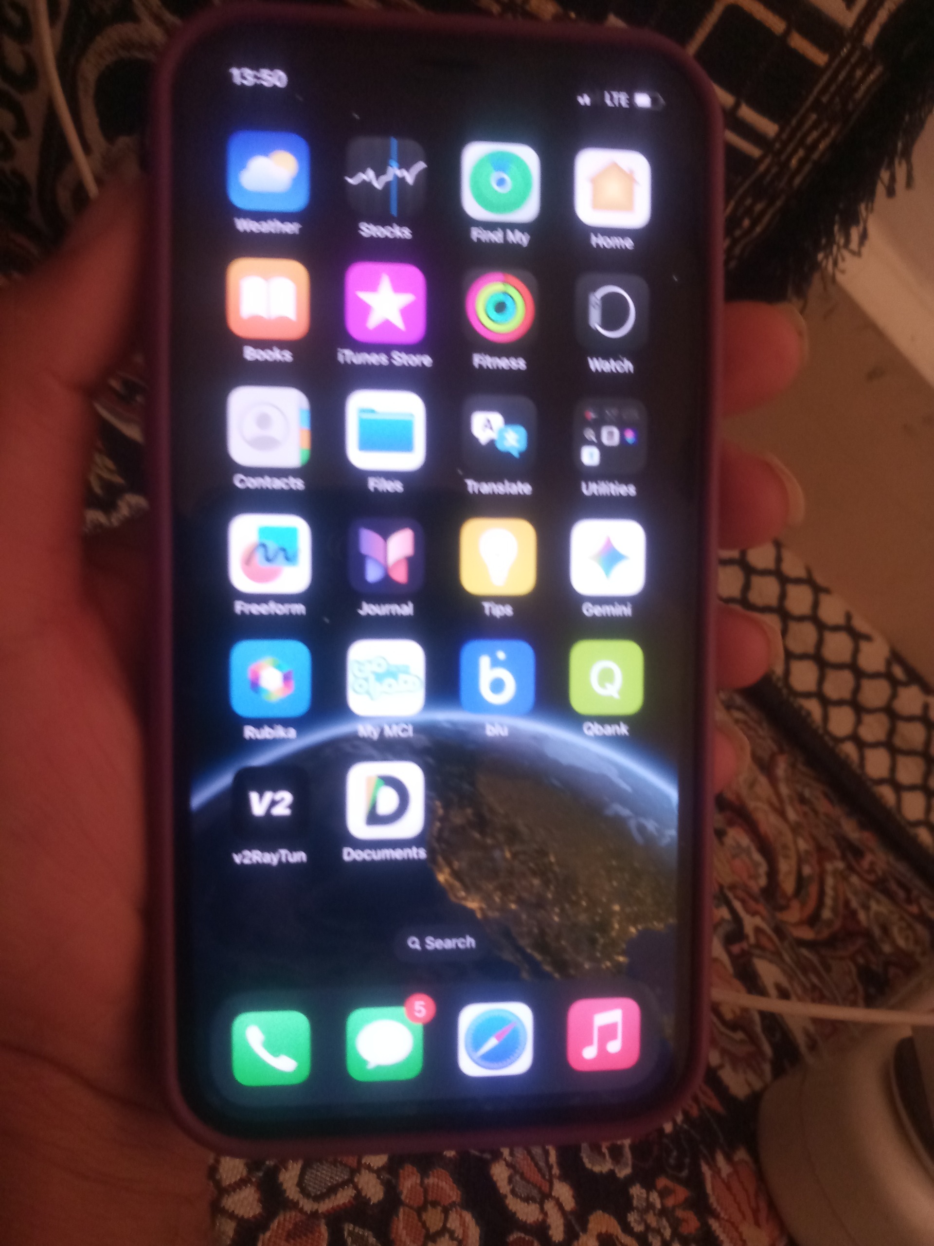 گوشی ایفون 12 نرمال حافظه 256 گیگ تک سیم