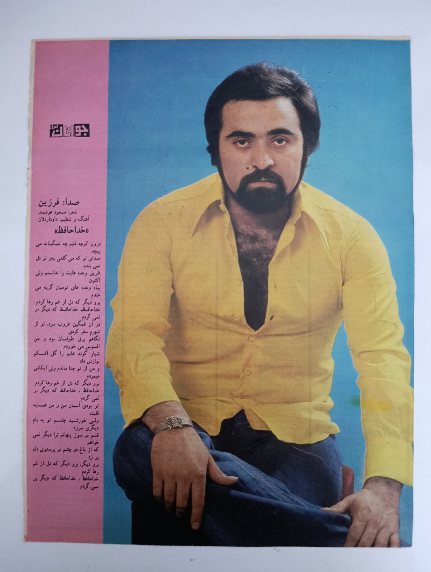 پوستر اصل و قدیمی از فرزین