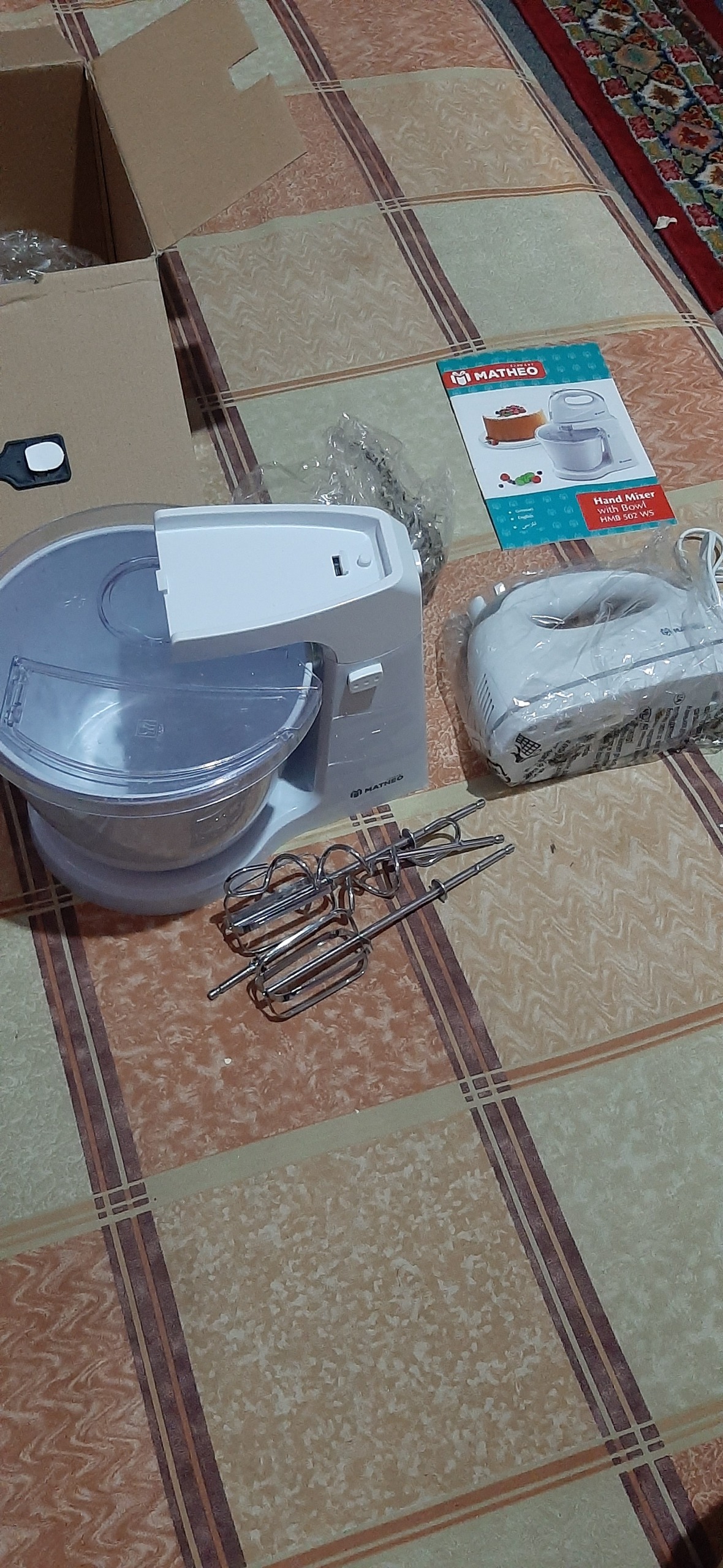 همزن برقی متئو مدل HMB502