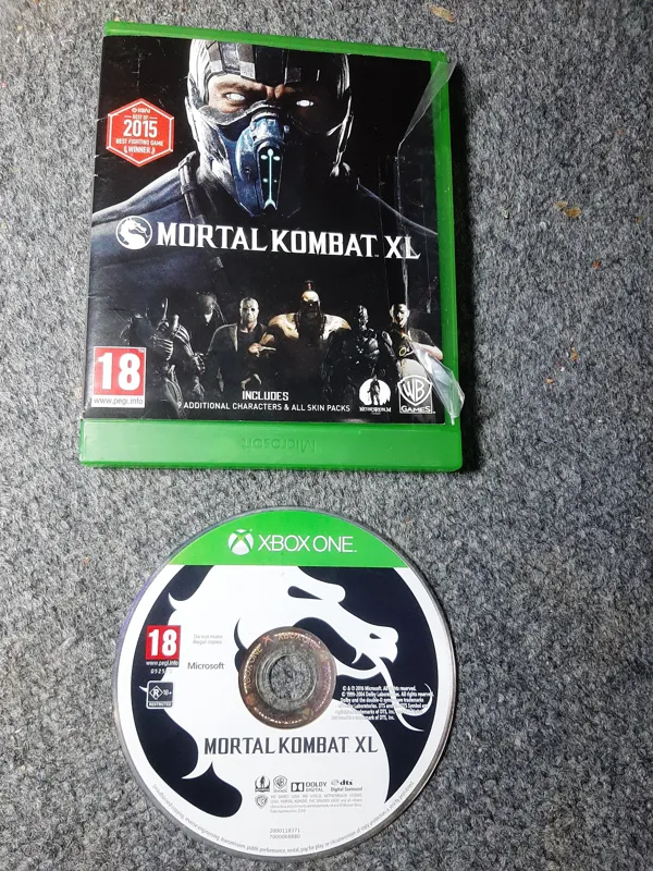 بازی کمیاب mortal kombat xl (توضیحات دارد)