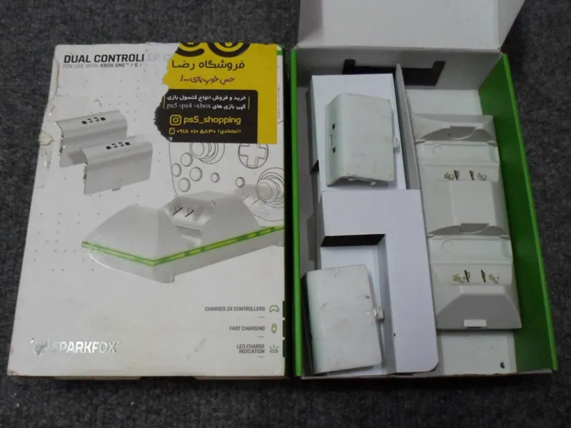 استند شارژ و پک باتری کنترلر ایکس باکس وان