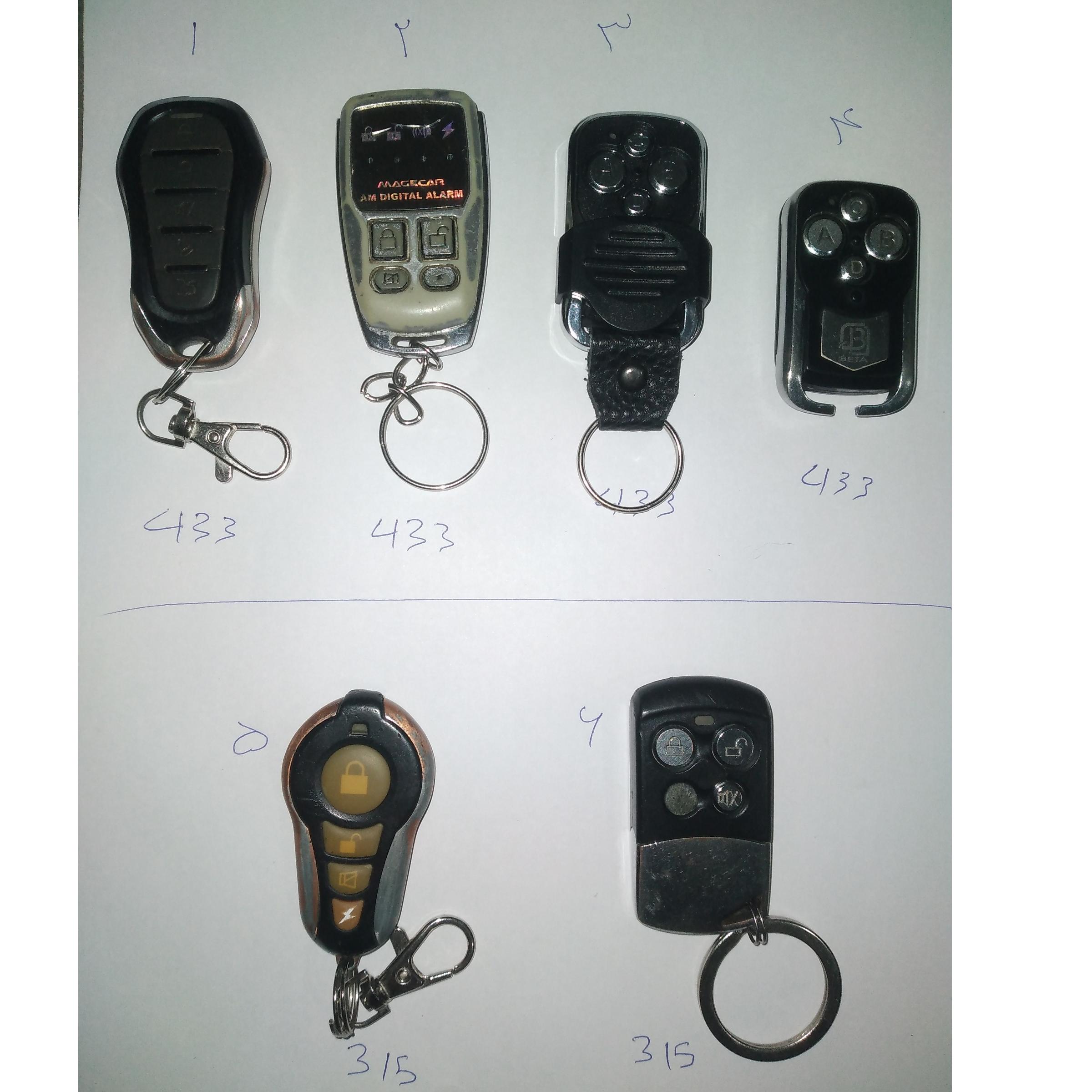 ریموت 433 و 315