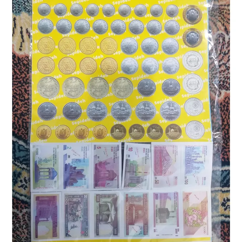 سکه واسکناس اموزشی