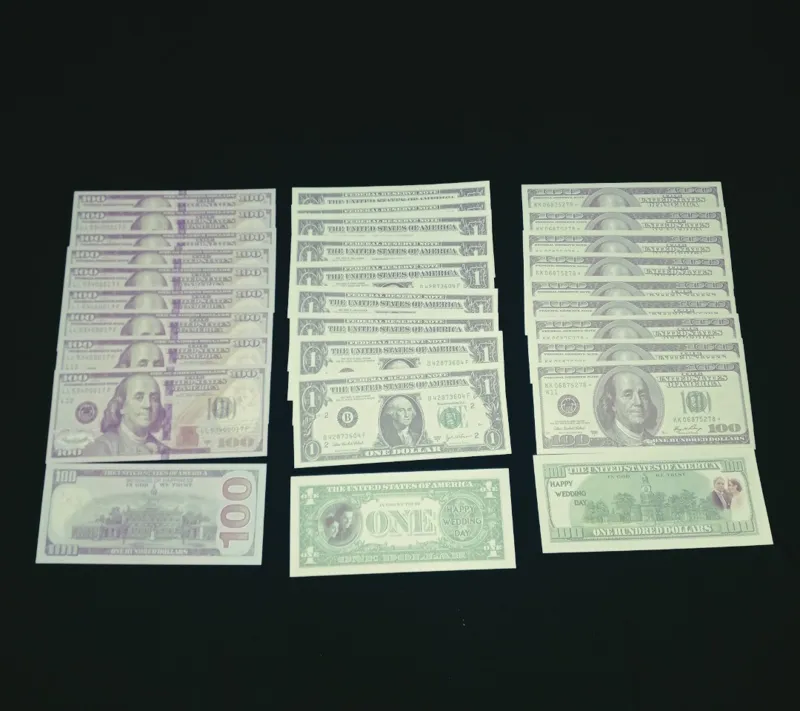 30 برگ اسکناس متنوع دلار