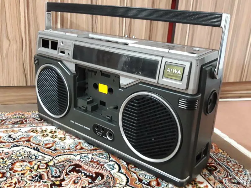 جبعه رادیو ضبط قدیمی
