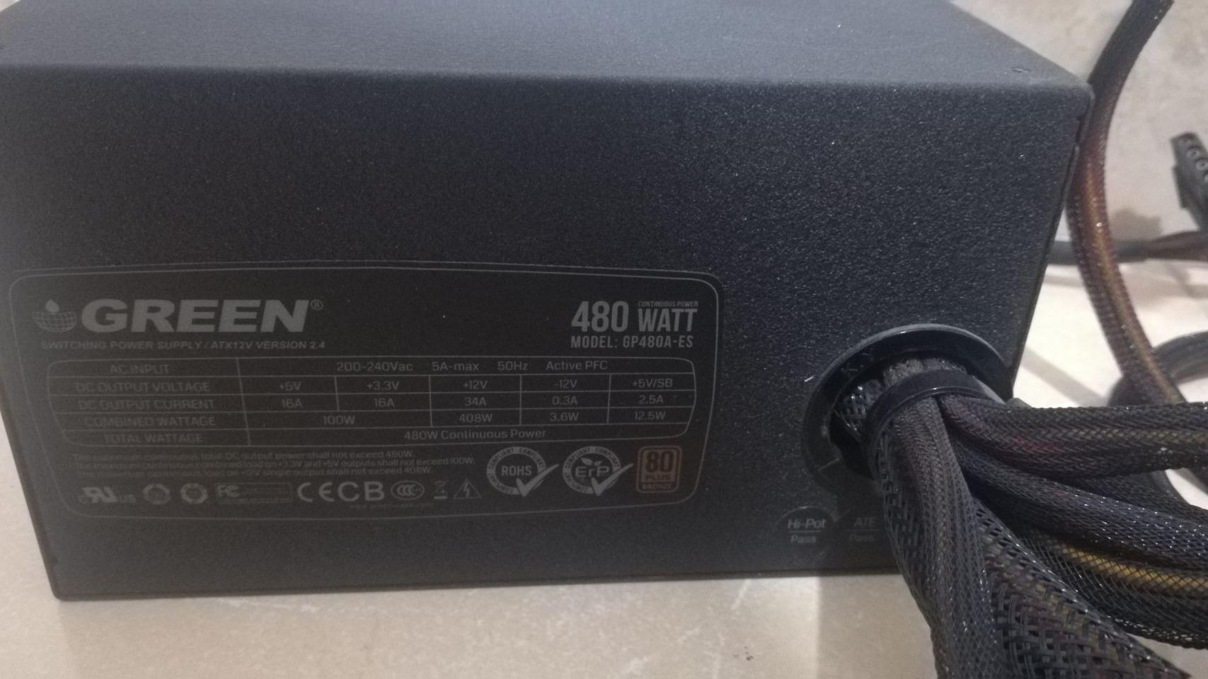 پاور 480 وات گرین سری ES