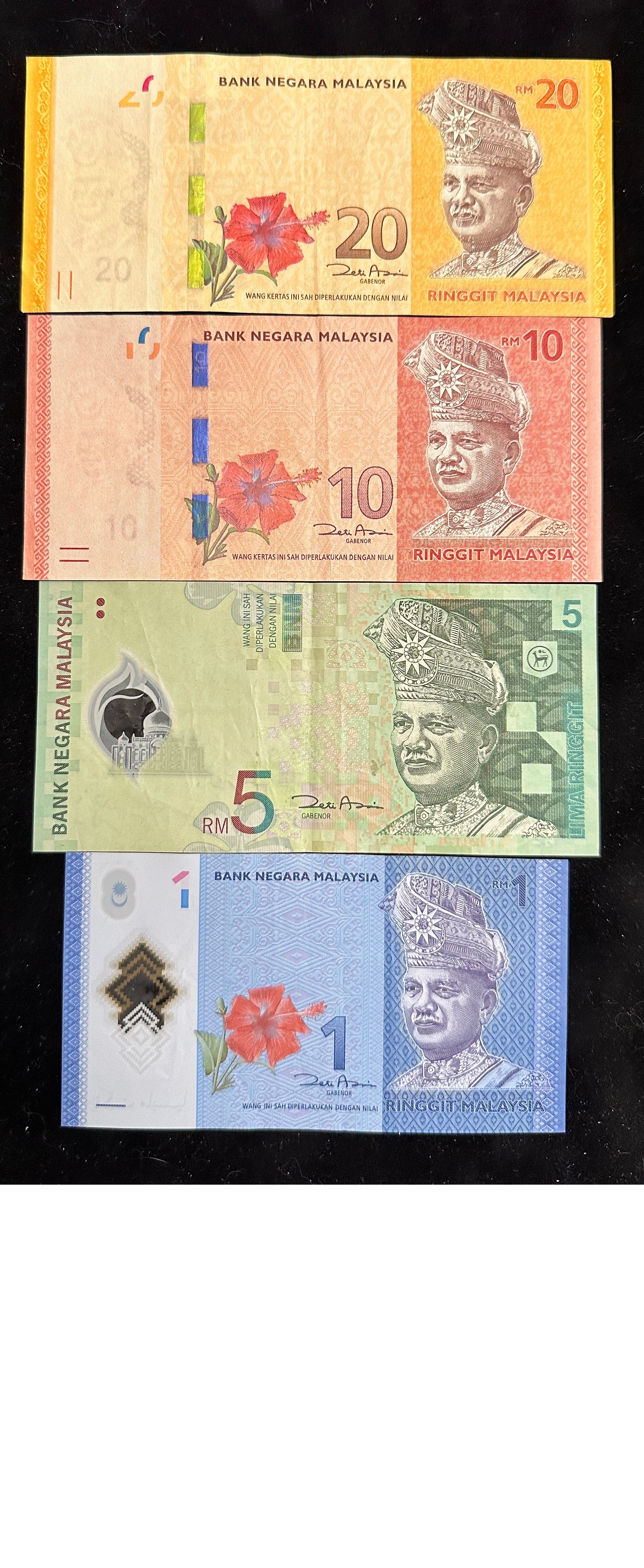 اسکناس رینگت مالزی