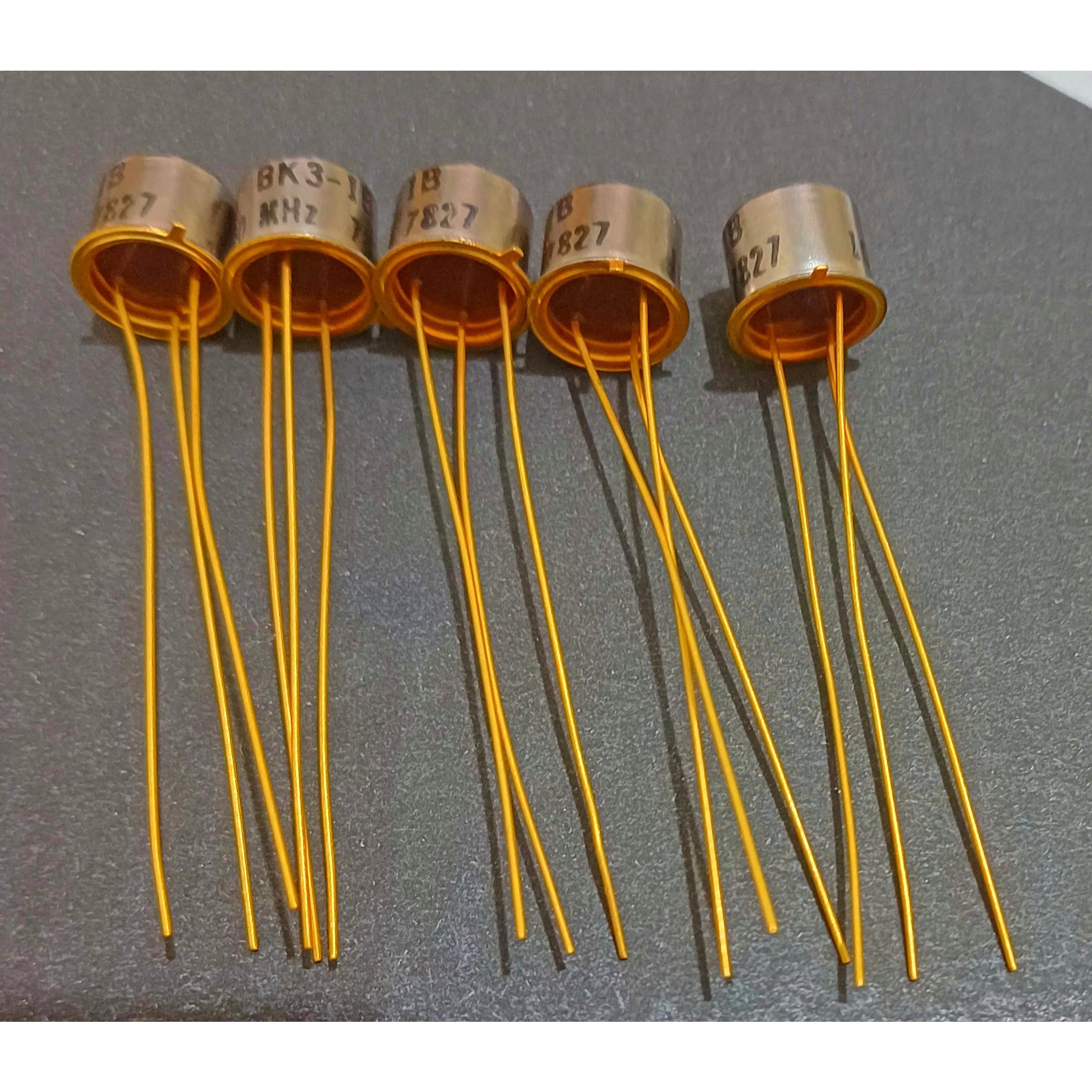 5 عدد ترانزیستور طلایی اورجینال پایه بلند