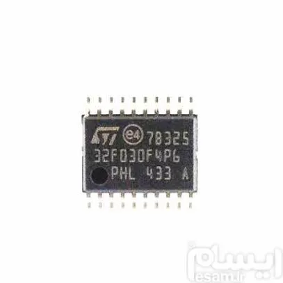 3 عدد میکرو اورجینال STM32F030F4P6 , STM32F030F4p