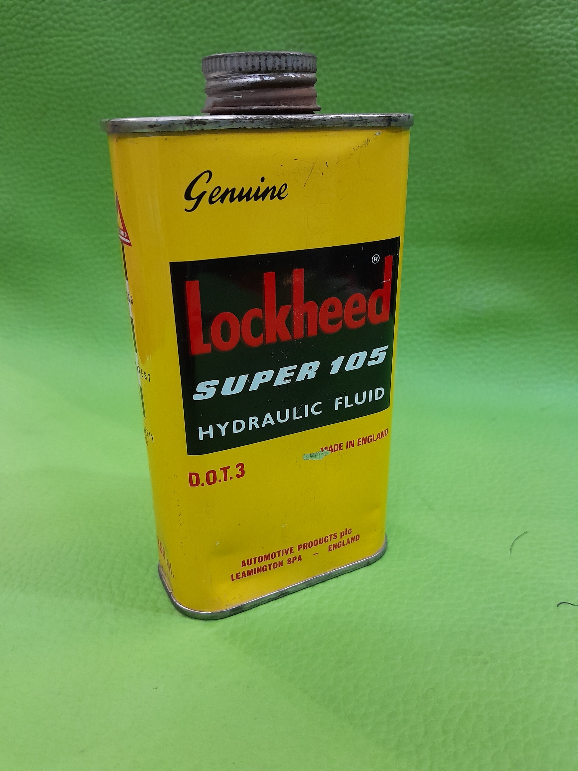 روغن ترمز Lockheed انگلیسی پلمپ