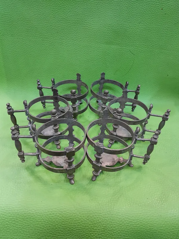 6عدد انگاره شربت خوری روسی نقره عیار پایین