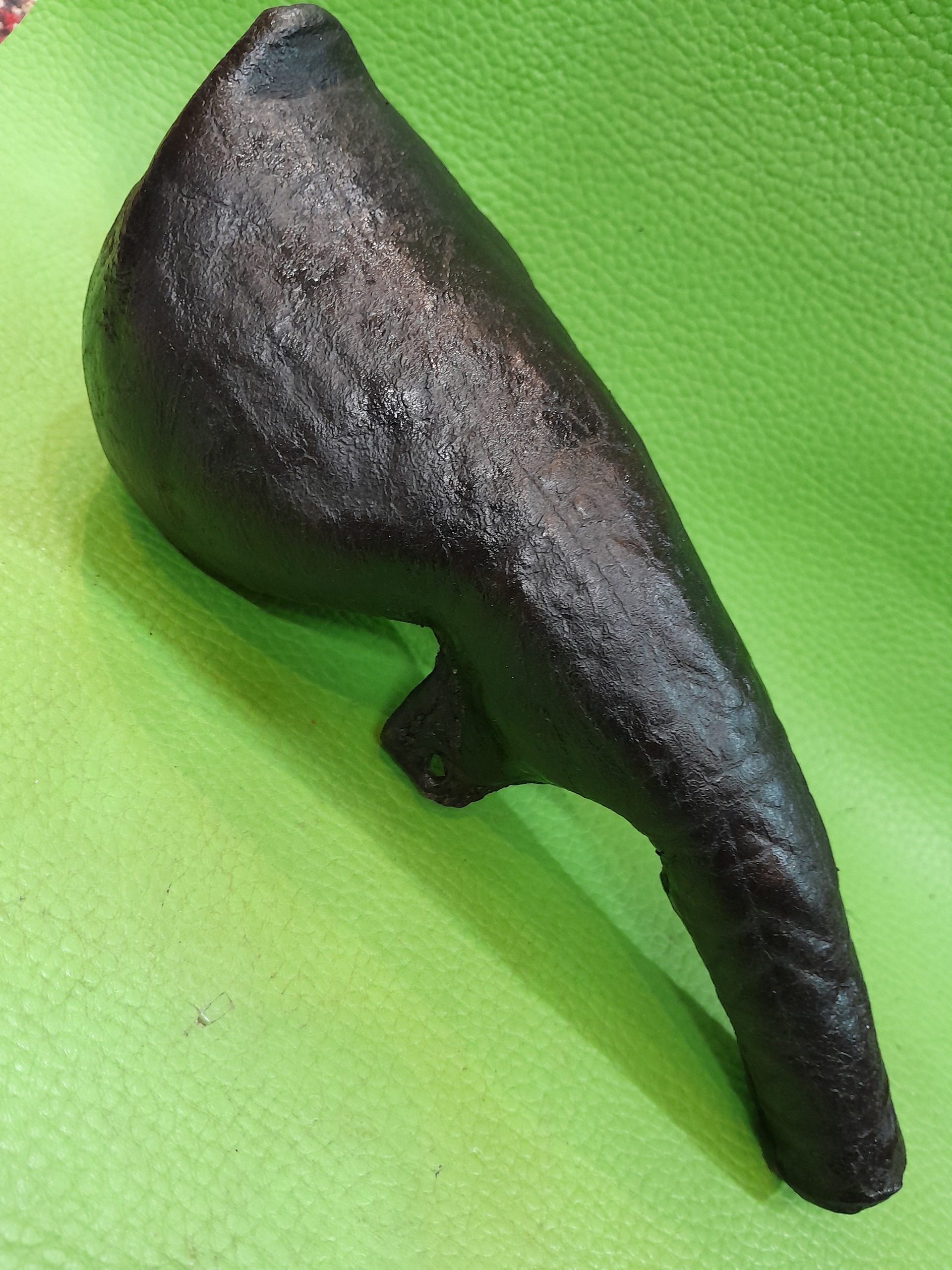 باروت دان قاجاری چرمی کلکسیونی و آنتیک