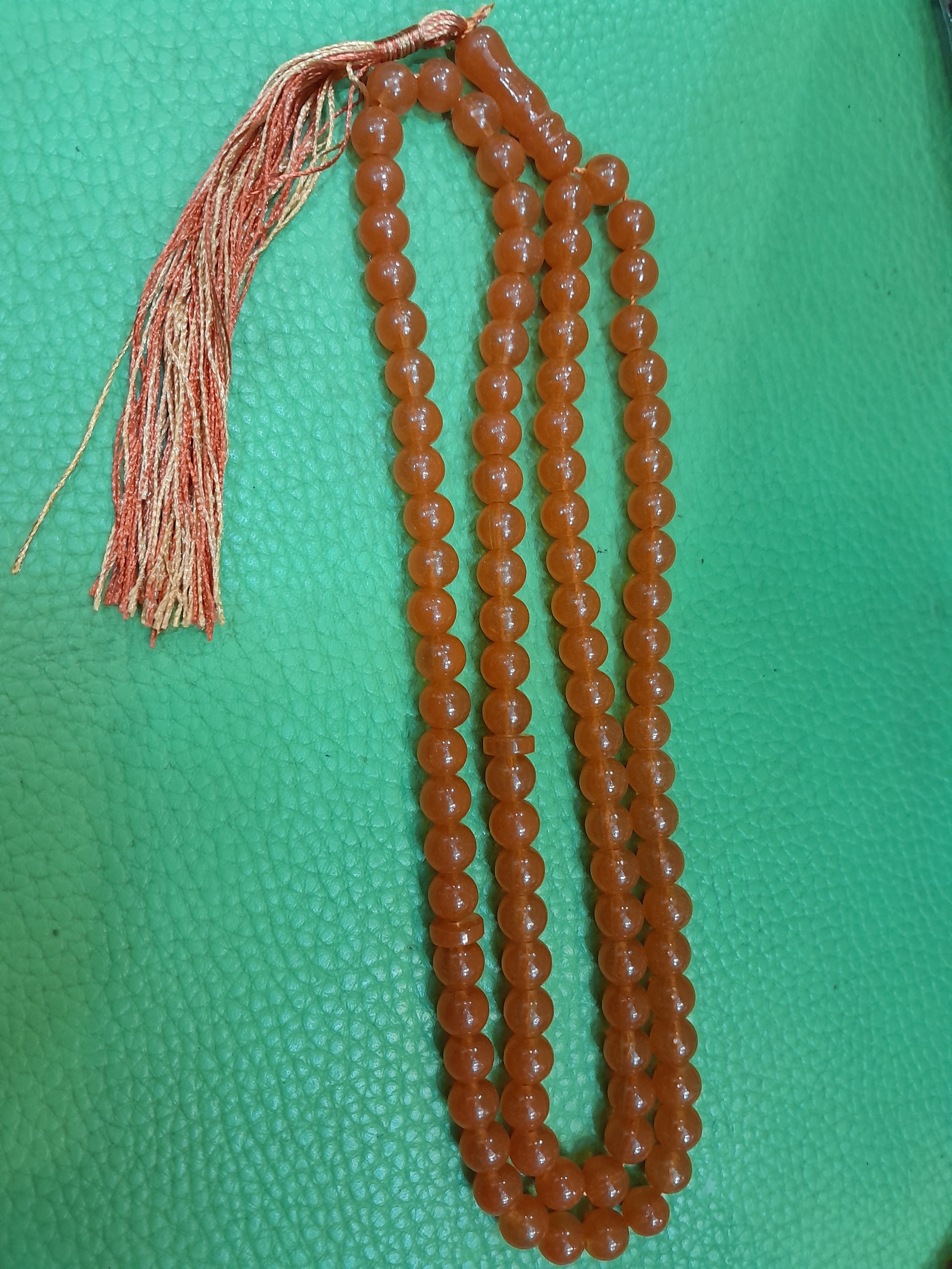 7 عدد تسبیح 101 دانه شیشه ای