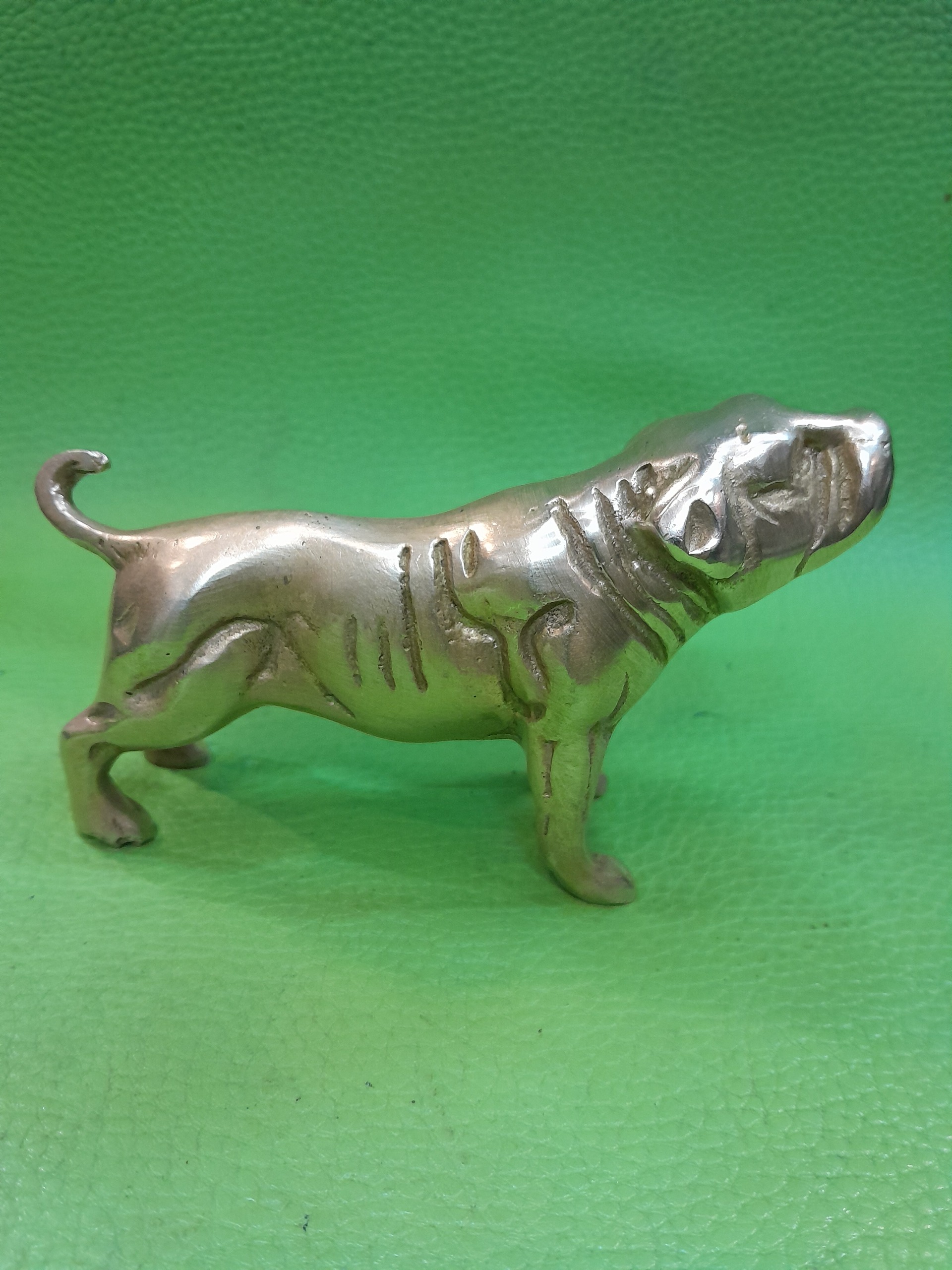 مجسمه سگ ماک دوره پهلوی کلکسیونی وآنتیک