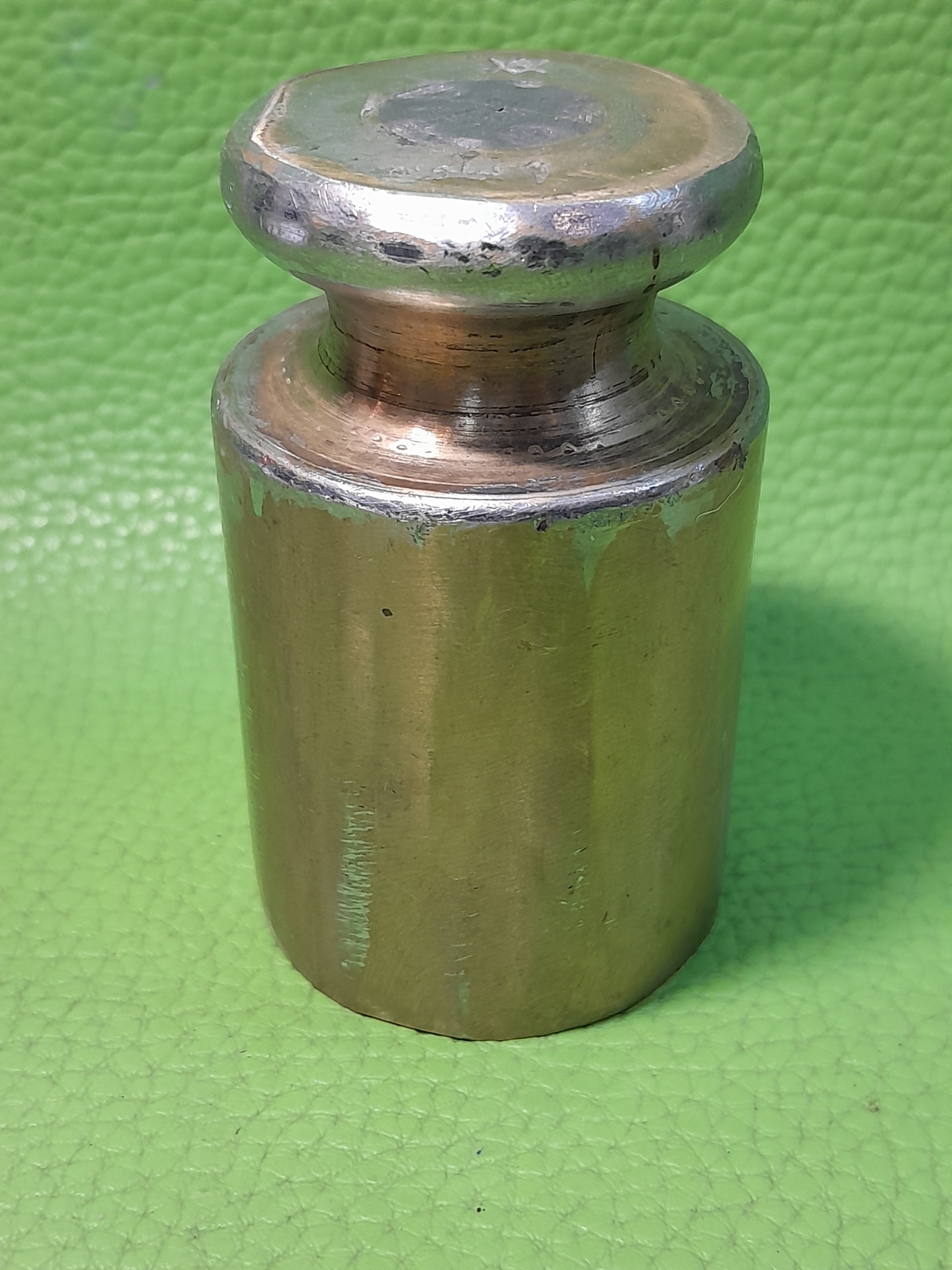 وزنه ترازو 1 کیلویی برنجی کلکسیونی و کمیاب