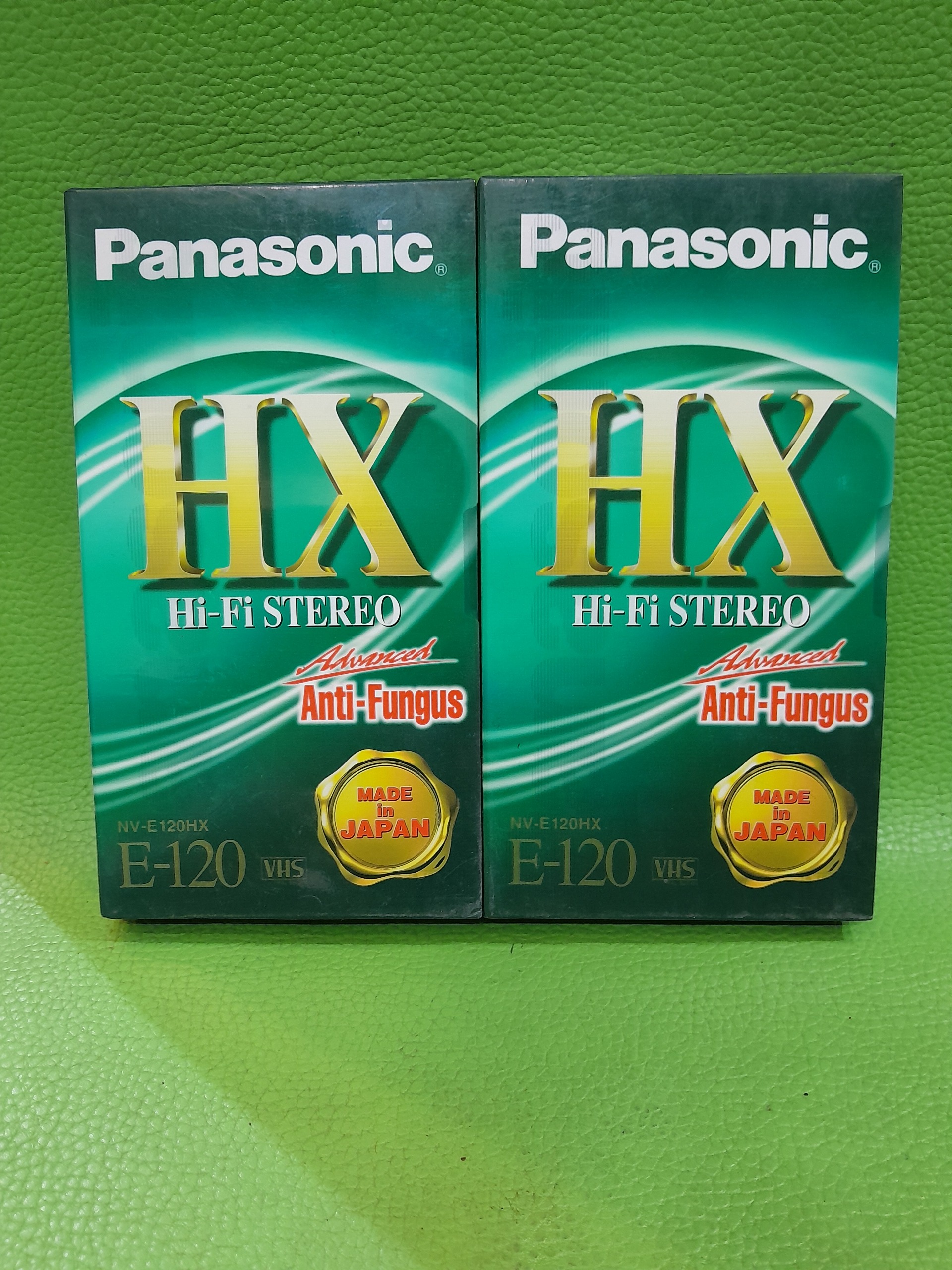 2عدد نوار VHS پاناسونیک ژاپن 120 کلکسیونی