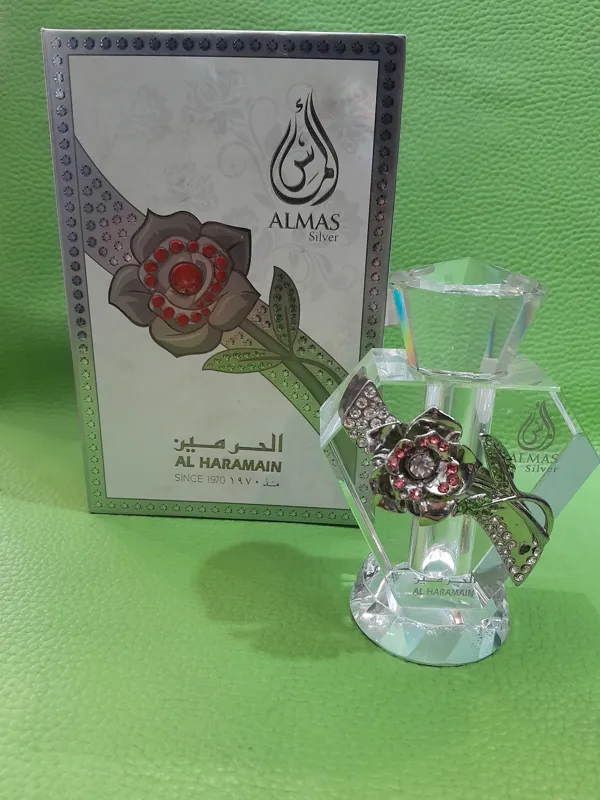 شیشه عطر الماس سیلور کلکسیونی و آنتیک