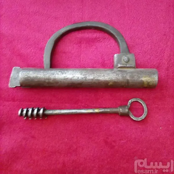 قفل روسی آنتیک قاجاری