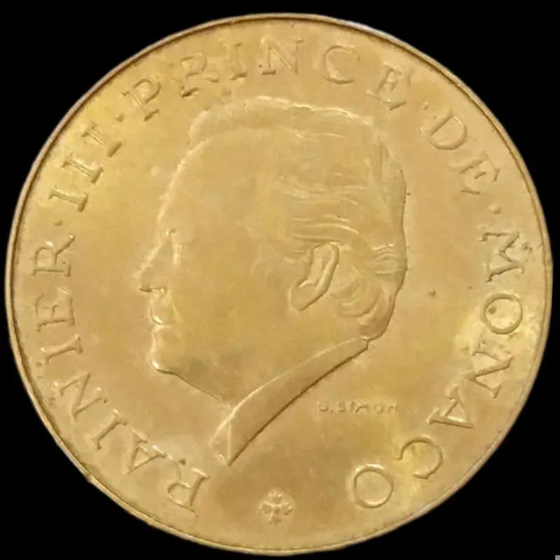 10 فرانک کمیاب 1981 موناکو (گالری بخشایش)