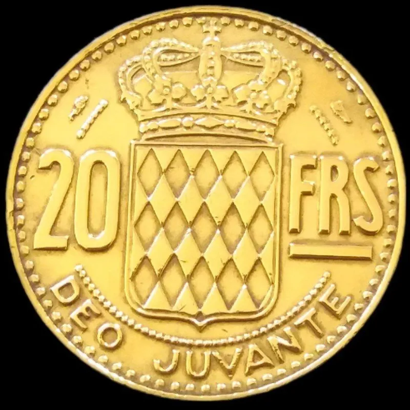 20 فرانک فوق کمیاب 1951 موناکو (گالری بخشایش)