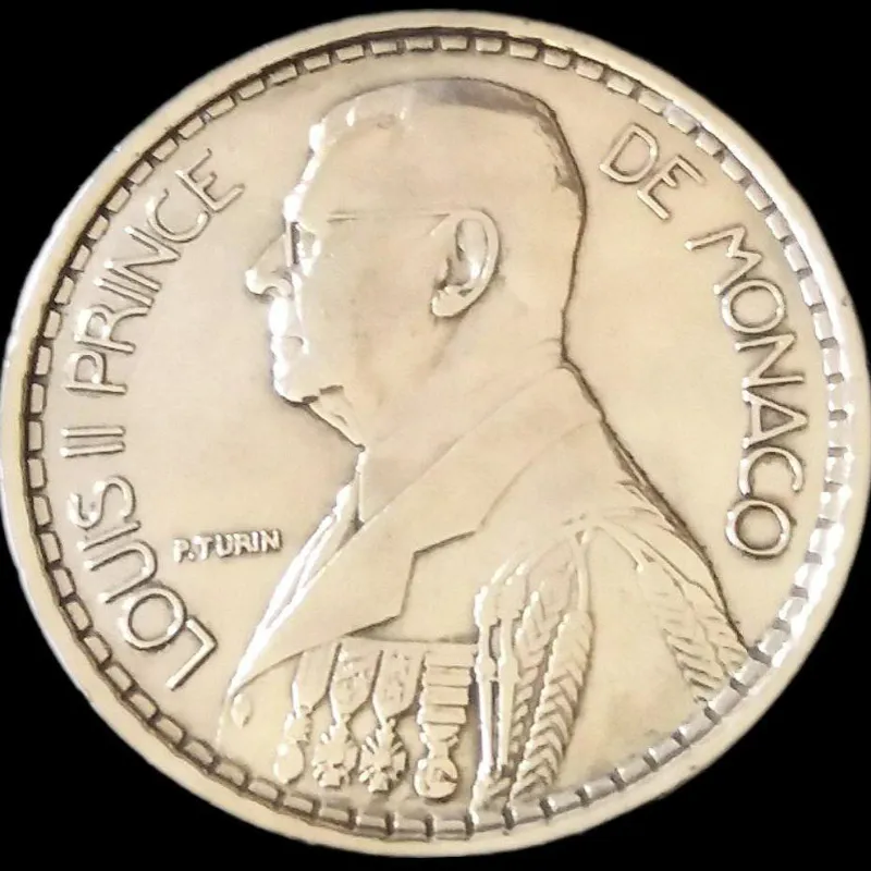 20 فرانک فوق کمیاب 1947 موناکو (گالری بخشایش)