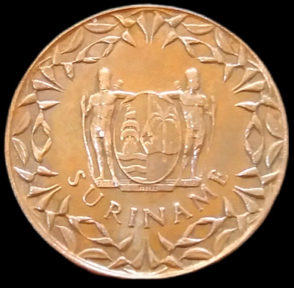 1 سنت قدیمی و کمیاب 1972 سورینام (گالری بخشایش)