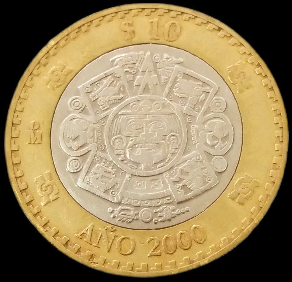 10 پزو یادبود 2000 مکزیک (گالری بخشایش)