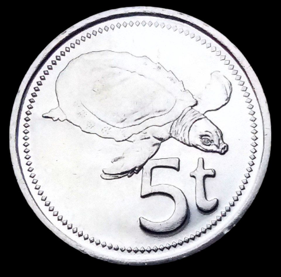 5 توئی کمیاب 2002 پاپوا گینه نو (گالری بخشایش)