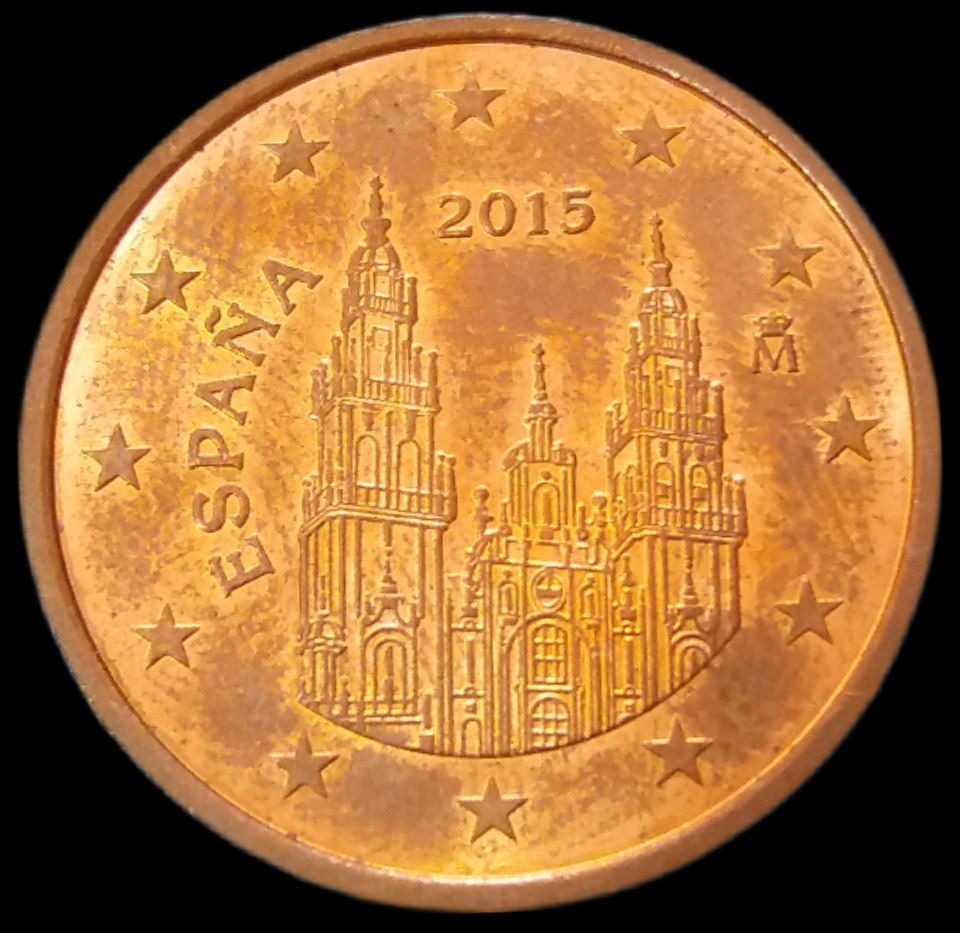 5 سنت یورو 2015 اسپانیا (گالری بخشایش)