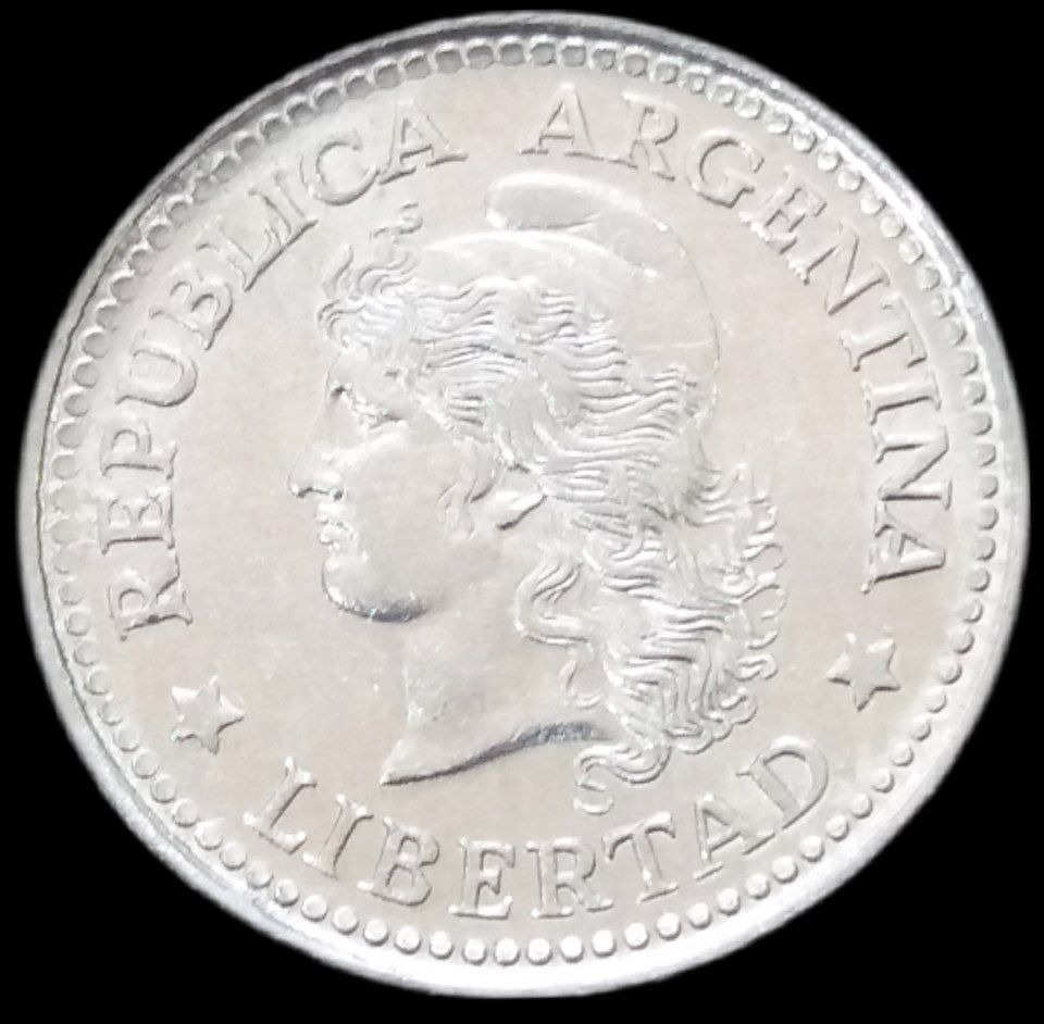 5 سنتاوو کمیاب 1975 آرژانتین (گالری بخشایش)