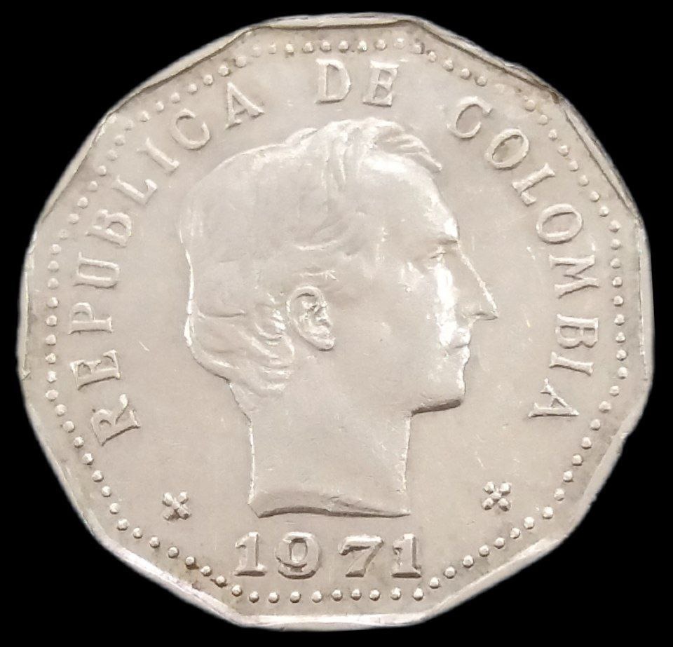 50 سنتاوو کمیاب 1971 کلمبیا (گالری بخشایش)