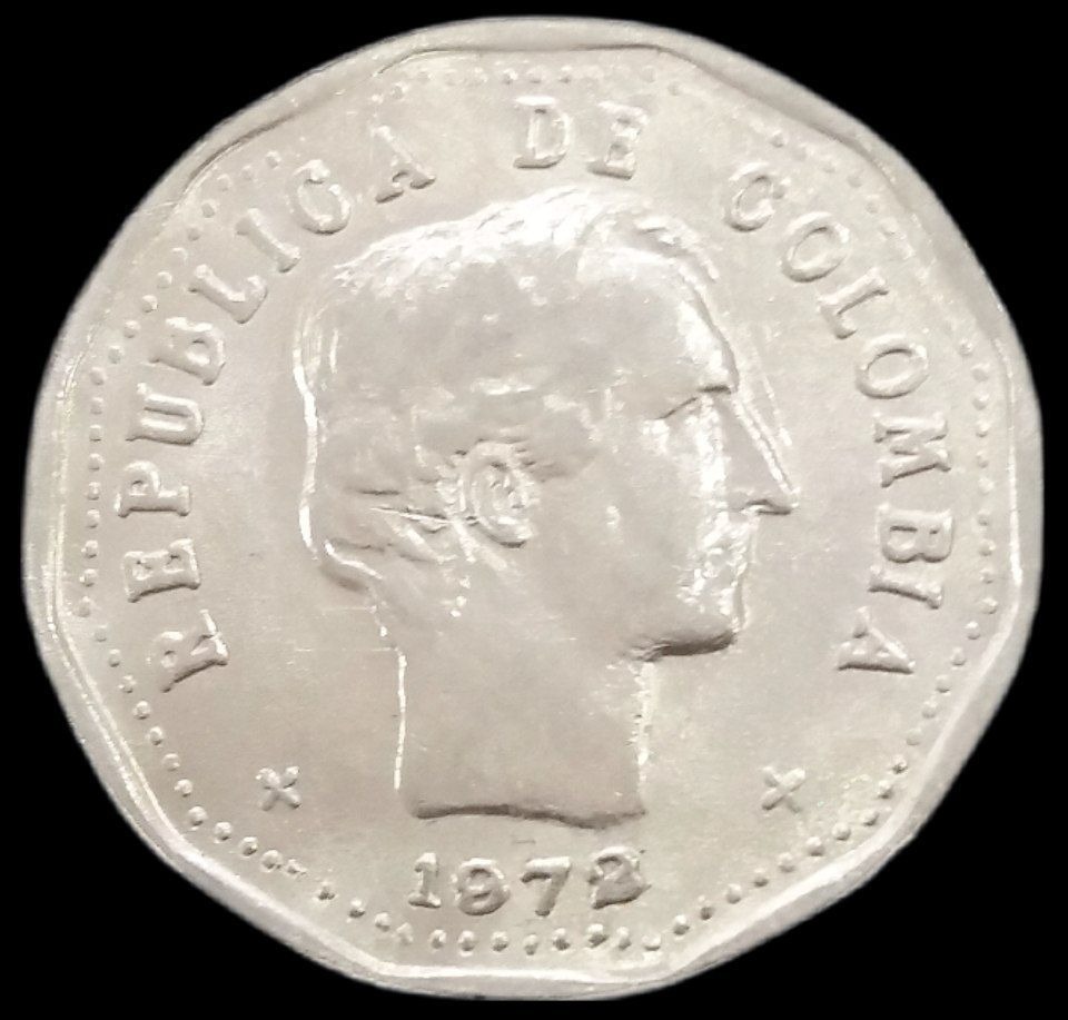 50 سنتاوو کمیاب 1972 کلمبیا (گالری بخشایش)