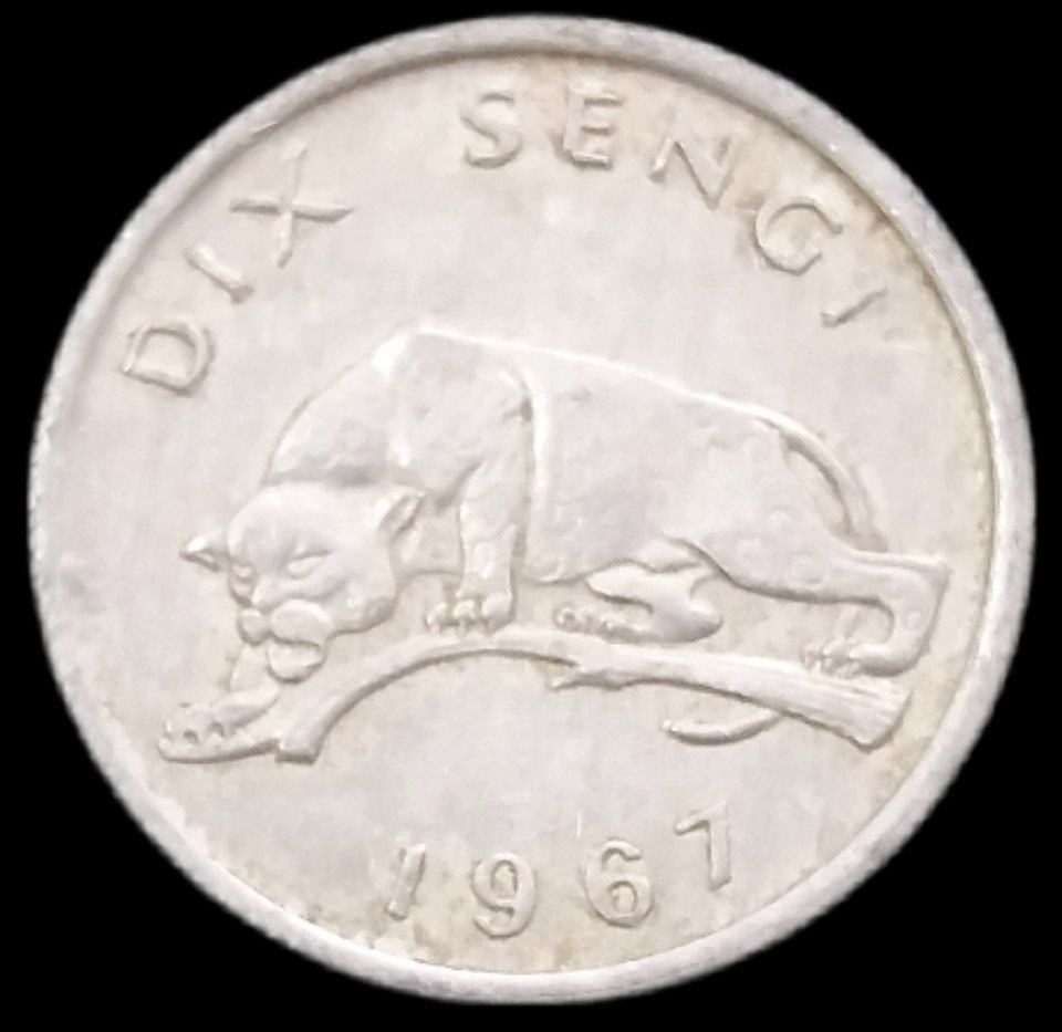 10 سنگی کمیاب 1967 کنگو (گالری بخشایش)