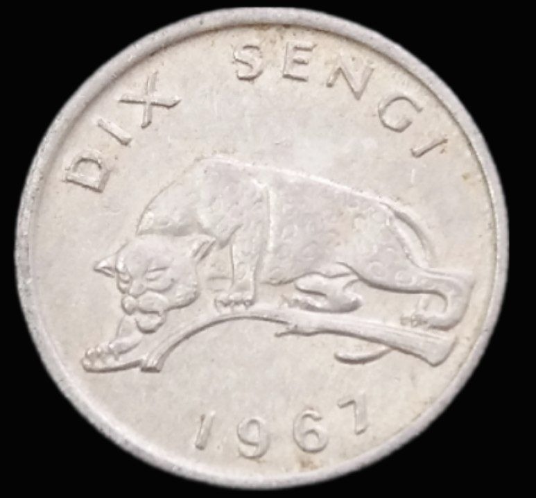 10 سنگی کمیاب 1967 کنگو (گالری بخشایش)