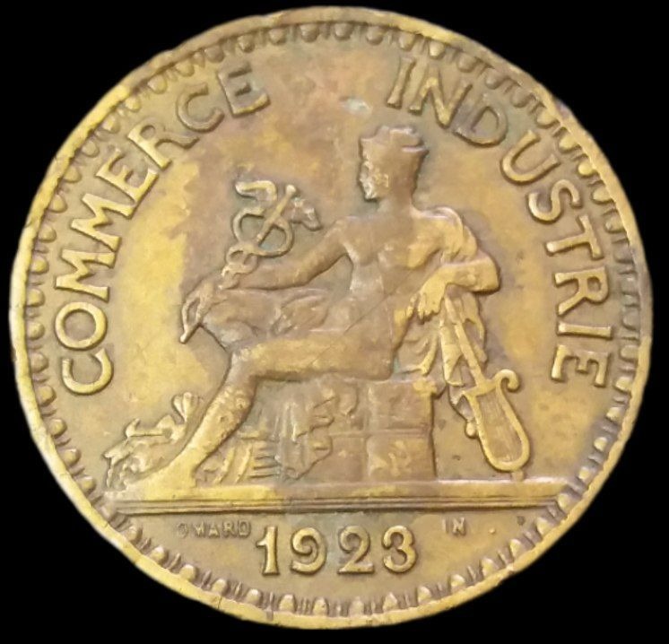 2 فرانک قدیمی 1923 فرانسه (گالری بخشایش)