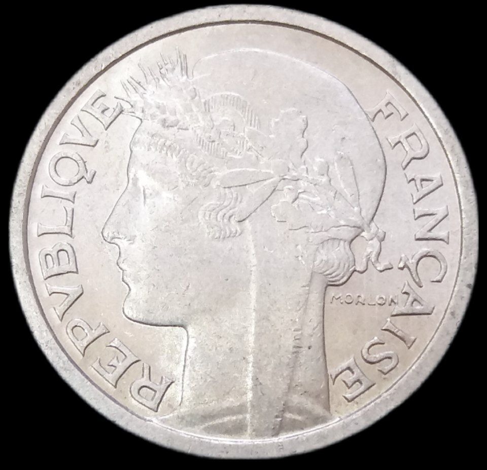 1 فرانک 1957 فرانسه (گالری بخشایش)