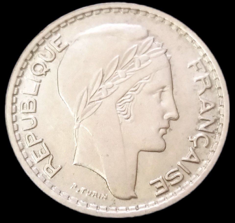 10 فرانک قدیمی 1948 فرانسه (گالری بخشایش)