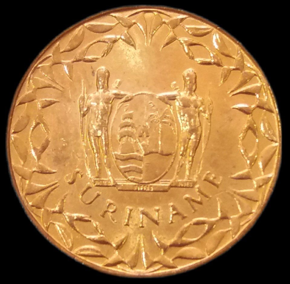 1 سنت بانکی 1970 سورینام (گالری بخشایش)